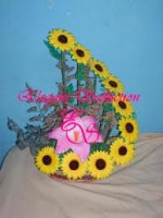 Arreglo floral girasol